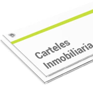 Impresión de Carteles Inmobiliaria en Madrid